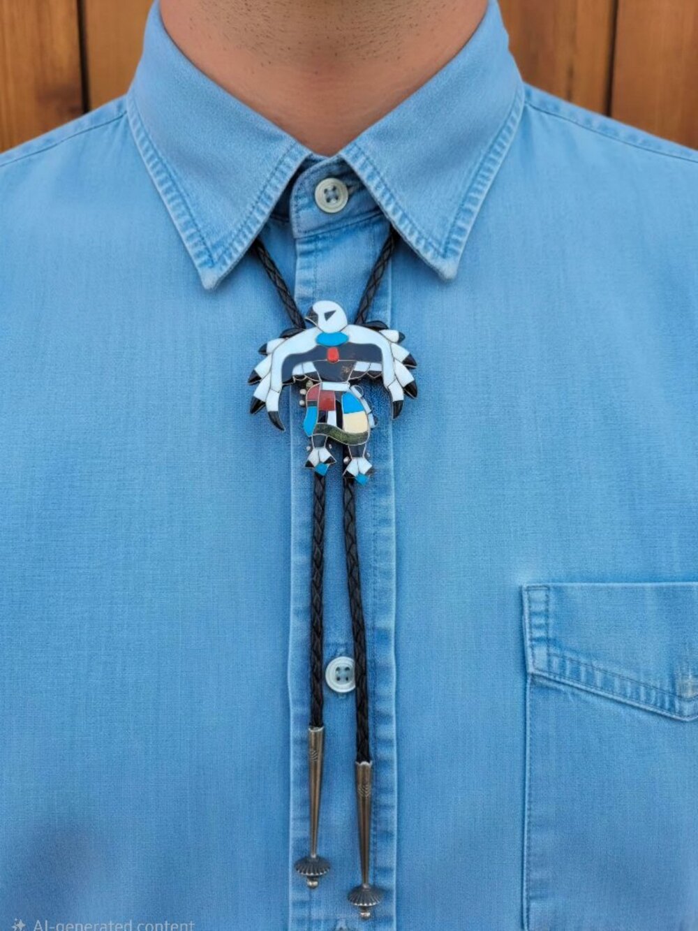 Vintage Eagle Dancer Bolo